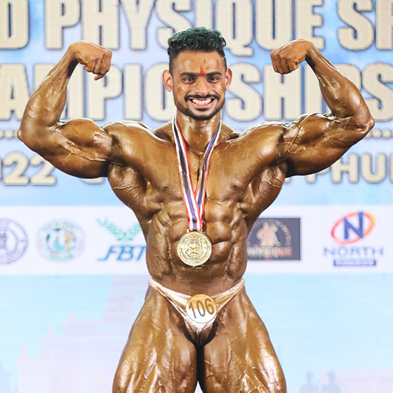 Mr. Universe 2022 - R KARTIKESHWAR (INDIA)